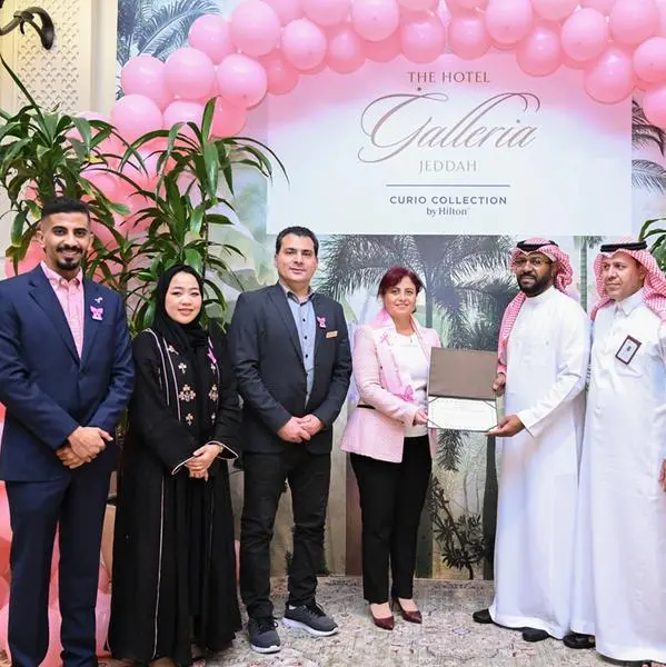 Galleria Hotel Jeddah Curio Collection by Hilton concludes breast cancer awareness event and ESG week