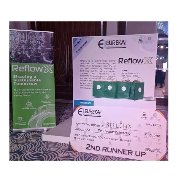 ReflowX triumphs at Eureka! GCC 2024, secures the sustainable innovator award