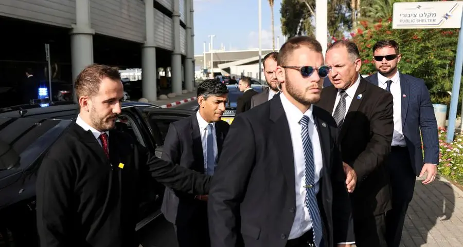 Sunak follows Biden to Israel to show support as more bombs hit Gaza