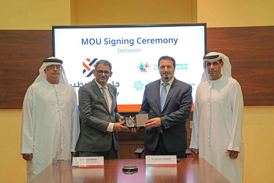 Univerzita Abu Dhabi podepsala dohodu o partnerství s Italsko-českou obchodní komorou