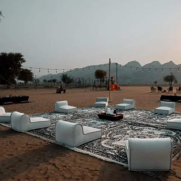 Partial lunar eclipse event at Mleiha Archaeological Centre