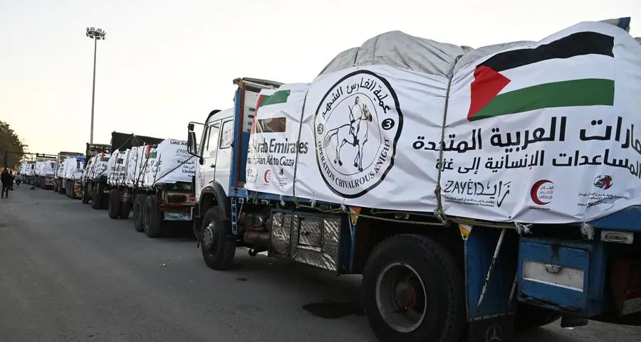 New UAE aid ship sets sail to Gaza Strip from Larnaca Port