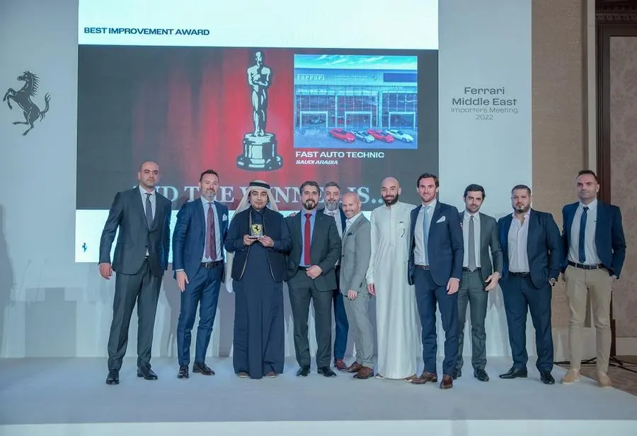 Ferrari Middle East awards Fast Auto Technic “Best Improvement” in the  region