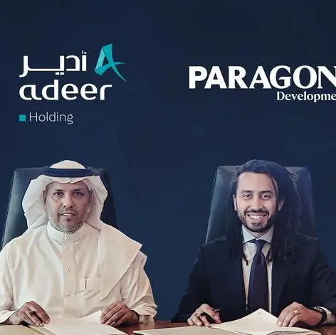 Paragon Developments and Adeer Holding join forces to establish new venture paragon Saudi Arabia for strategic real estate investments
