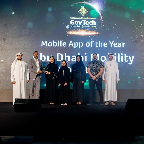 Abu Dhabi Mobility received the Government Technology Innovation Award