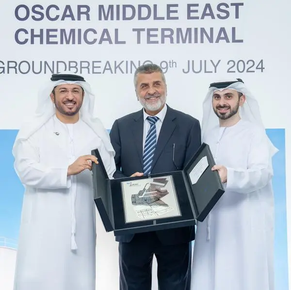 Oscar Middle East breaks ground on AED 150mln liquid bulk terminal in Jafza