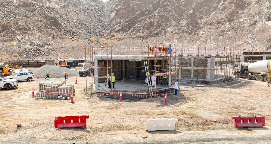 Al Tayer inspects construction work of Hatta Sustainable Waterfalls