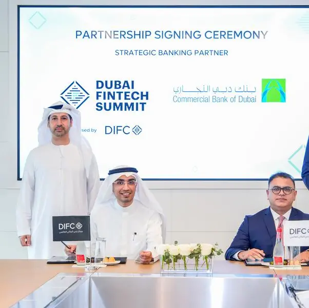 Commercial Bank of Dubai joins Dubai FinTech Summit as a strategic banking partner