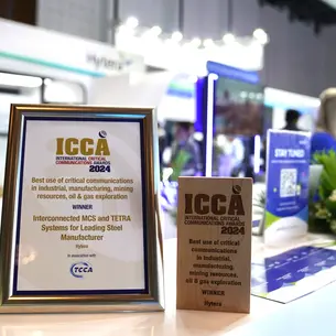 Hytera wins ICCAs Award 2024 with MCS solution