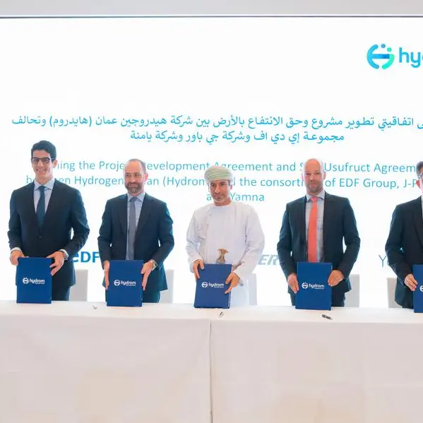 EDF Group, J-Power and Yamna Consortium awarded a 1 Mtpa Green Ammonia Project in Oman