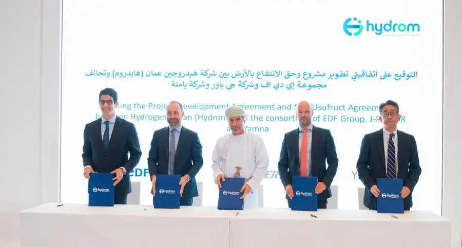 EDF Group, J-Power and Yamna Consortium awarded a 1 Mtpa Green Ammonia Project in Oman