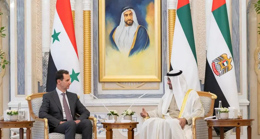UAE President, Syria's Al-Assad discuss relations, latest regional developments