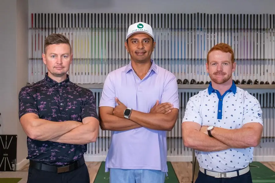 Reg van Roovan, Rohan Mehta and Marno Vorster - Club Lab Golf