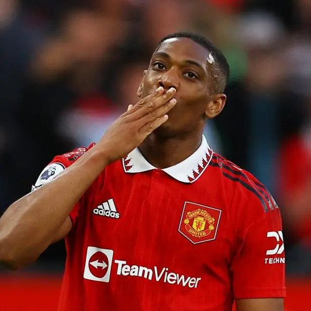United striker Martial out of FA Cup final through injury