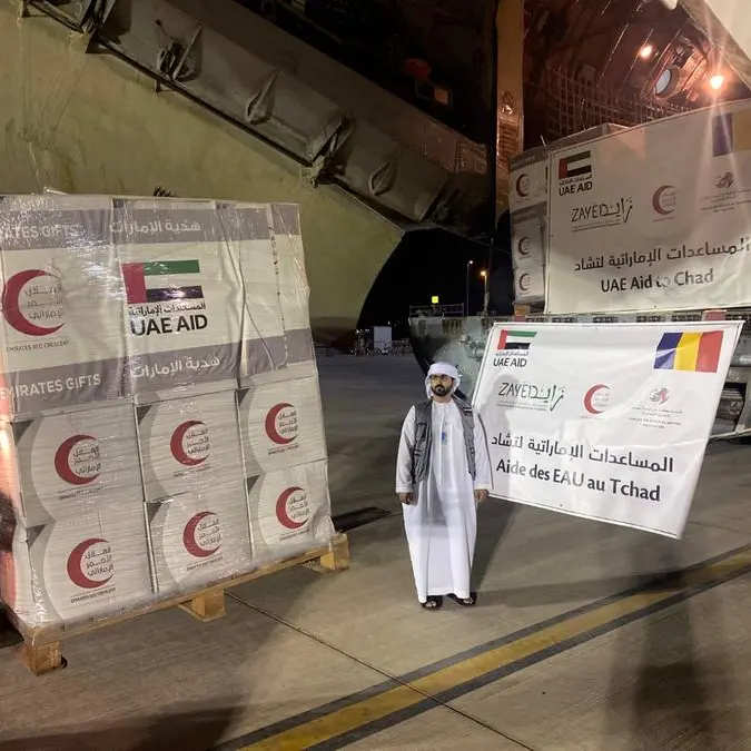 UAE sends 13 tonnes of food supplies to Chad