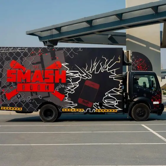 Smash on the Go: Unique mobile smash room launches in UAE, bringing its entertainment on wheels