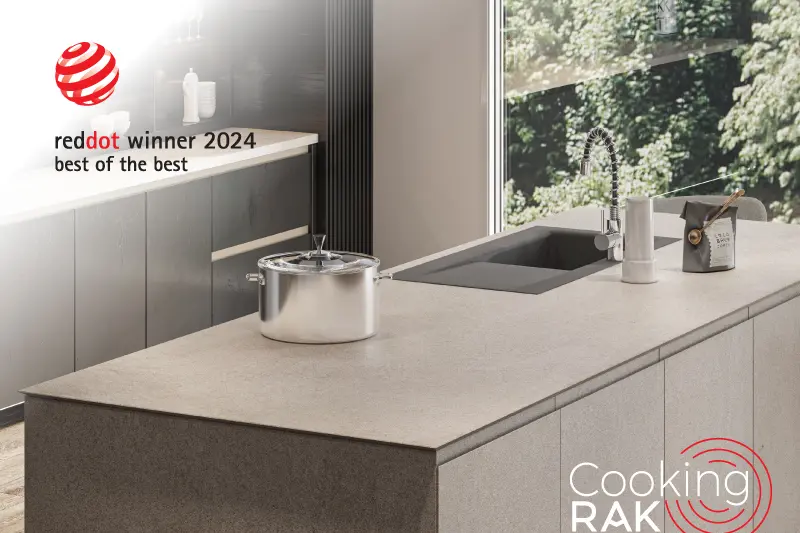 <p>CookingRAK by RAK Ceramics wins &ldquo;Red Dot: Best of the Best&rdquo; in Product Design 2024</p>\\n