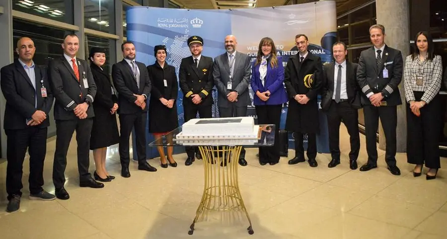 Two new direct flights from Queen Alia International Airport to United Kingdom