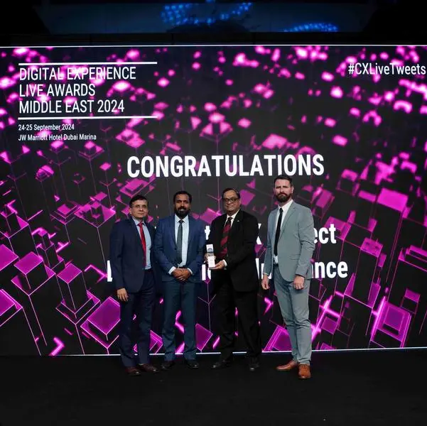 Dubai National Insurance awarded the “Best Digital CX Project”