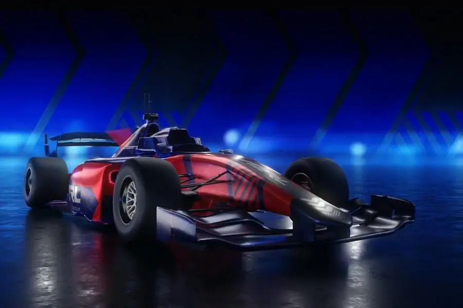A2RL Unveils ‘Autonomous’ Dallara Super Formula Car at GITEX Global 2023. Image courtesy: GITEX