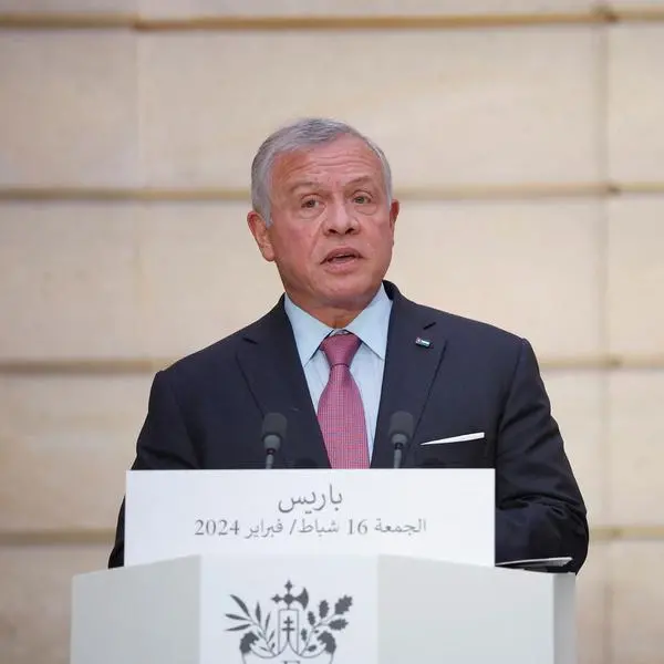 King says Jordan overcame previous regional conditions that impacted its economy, emerged stronger