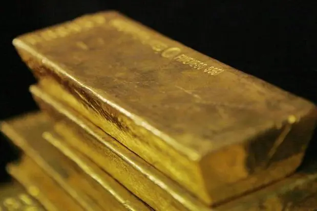 Gold bars are seen in this picture illustration taken at the Czech National Bank in Prague January 31, 2011. Petr Josek, Reuters , Reuters Images