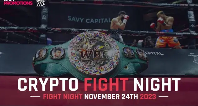Crypto Fight Night set to host electrifying boxing showdown in Dubai this November