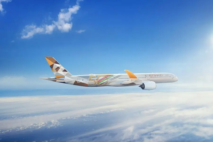 Airbus A350-1000. Source: Etihad Airways