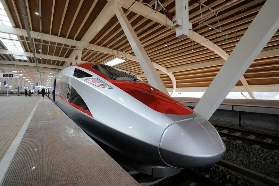 <p>Photo used for illustrative purpose only. China-backed high-speed railway connecting Jakarta and Bandung called &quot;Whoosh&quot; is parked at Halim station in Jakarta, Indonesia, October 2, 2023. REUTERS/Willy Kurniawan</p>\\n , Reuters