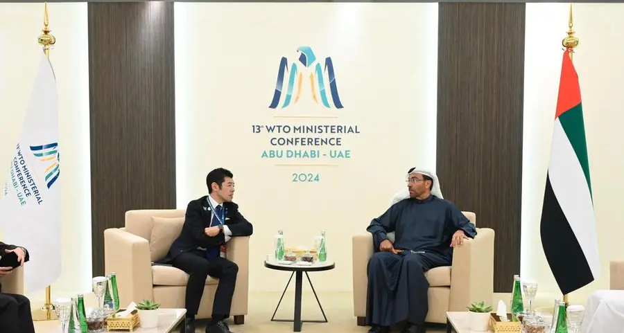 Ahmed Al Sayegh meets State Minister for Foreign Affairs of Japan