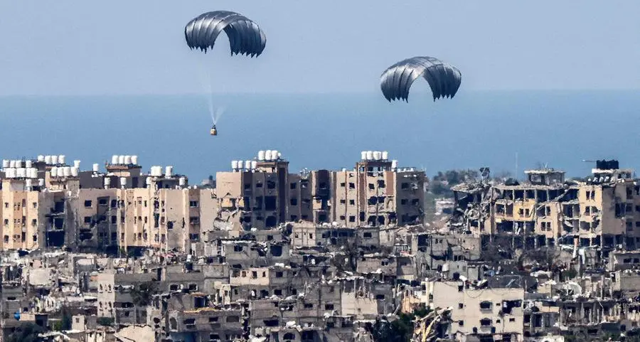 UAE continues aid airdrop in north Gaza