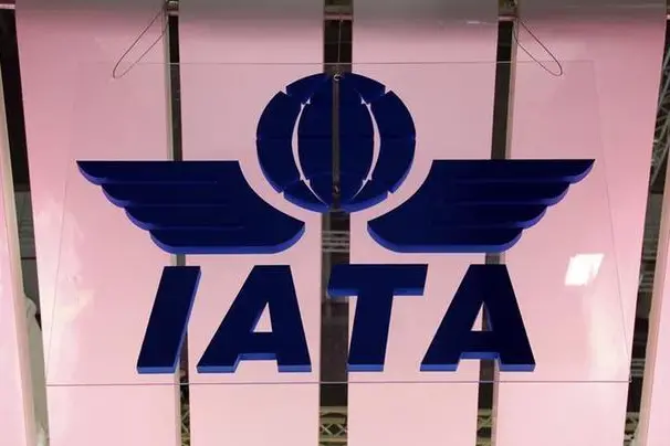 The International Air Transport Association (IATA) logo is seen at the International Tourism Trade Fair ITB in Berlin, Germany, March 7, 2018. Image used for illustrative purpose Fabrizio Bensch