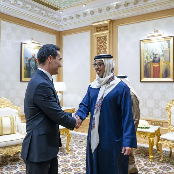 Mansour bin Zayed, President of Turkmenistan discuss enhancing cooperation between two countries