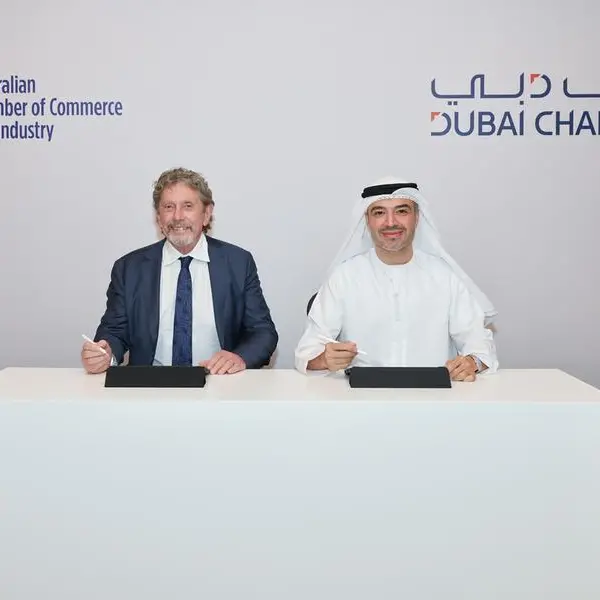 Dubai Chambers signs MoU with Australian Chamber of Commerce and Industry to boost economic and investment ties