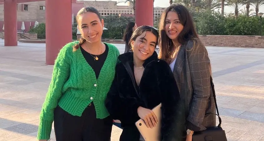 AUC students win top honors with sustainable shopping app