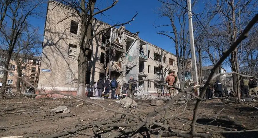 Russia damaged medical facility in overnight barrage: Kyiv