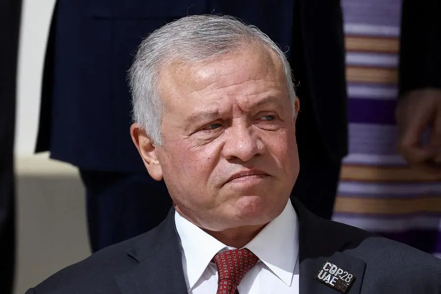 FILE PHOTO: Jordan\\'s King Abdullah II attends the United Nations Climate Change Conference (COP28) in Dubai, United Arab Emirates, December 1, 2023. REUTERS/Amr Alfiky. Image used for illustrative purpose. , Reuters/REUTERS