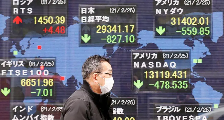 Asia stocks edge up, oil and gold retreat on tempered Mideast fears