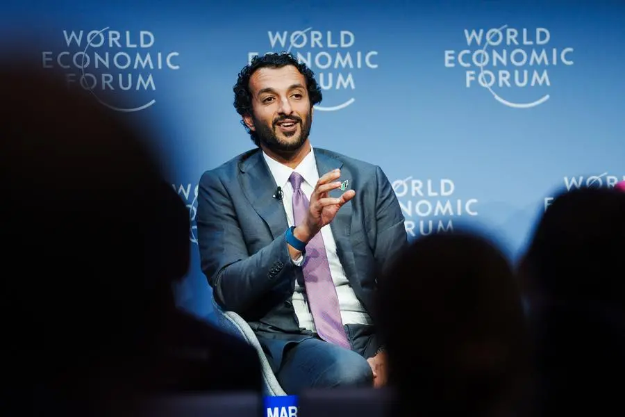 <p>UAE showcases its inspiring model in enhancing economic partnerships and promoting international trade growth</p>\\n , World Economic Forum / Boris Bal