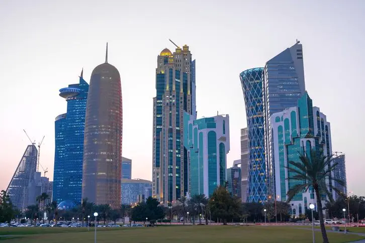 Colorful Skyline of Capital of Qatar. Getty Images Image used for illustrative purpose. , Getty Images
