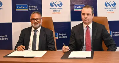 Colliers Project Leaders, Middle East secures $250mln World Trade Center, Yerevan project