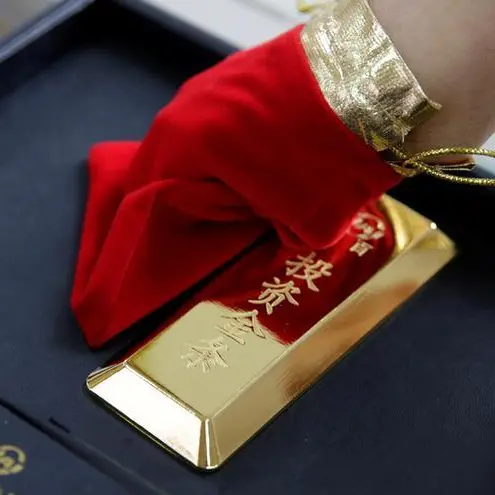 China's August net gold imports via Hong Kong up 51.4% m/m