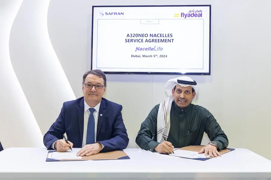 <p>Flyadeal partners with Safran to enhance fleet maintenance efficiency for the nacelles of its Airbus A320neo fleet</p>\\n