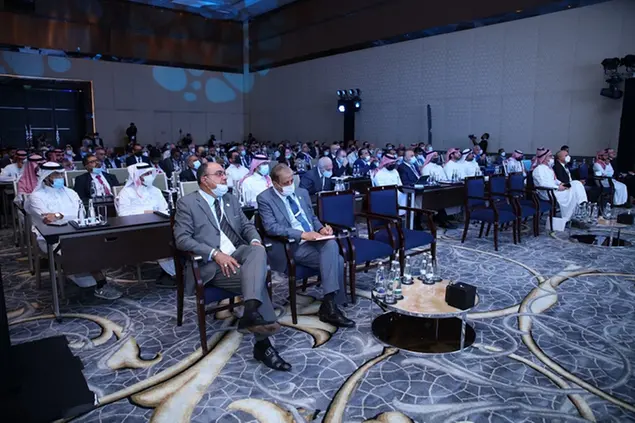 <p>Delegates at the 3rd MENA Desalination Projects Forum, March 15, 2022, at Conrad Abu Dhabi Etihad Towers, UAE</p>\\n