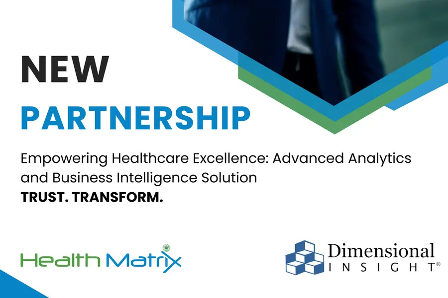 Health Matrix and Dimensional Insight introduce an innovative \\u201CIntelligence & data analytics platform\\u201D. Image Courtesy: Health Matrix