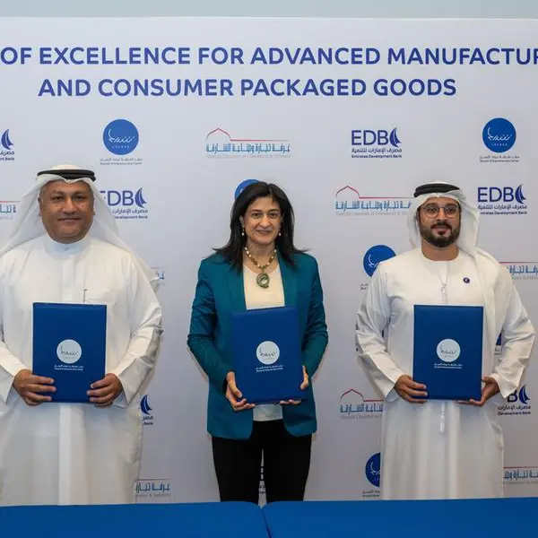 EDB, Sheraa and SCCI unveil first-of-its-kind Center of Excellence accelerating UAE’s advanced manufacturing and CPG capabilities