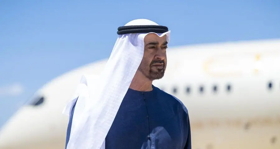 UAE President arrives in Italy to attend G7 session on artificial intelligence and energy