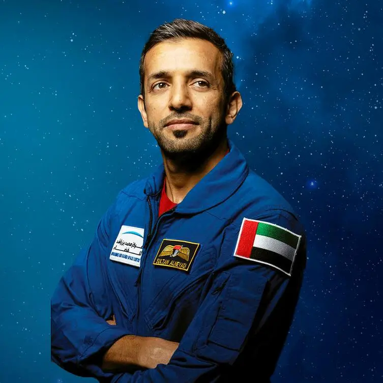 UAE astronaut Sultan AlNeyadi boards 'Al Ain' aircraft for journey back home