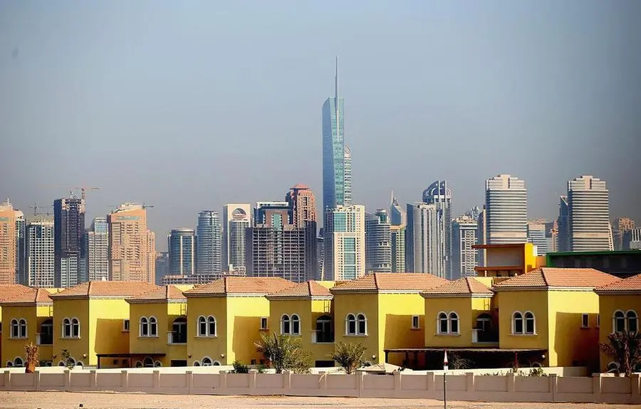 Skyscrapers is seen behind residential villas in Jumeirah Park on September 15, 2015 in Dubai, United Arab Emirates. \\nFrancois Nel, Reuters\\nImage used for illustrative purpose.
