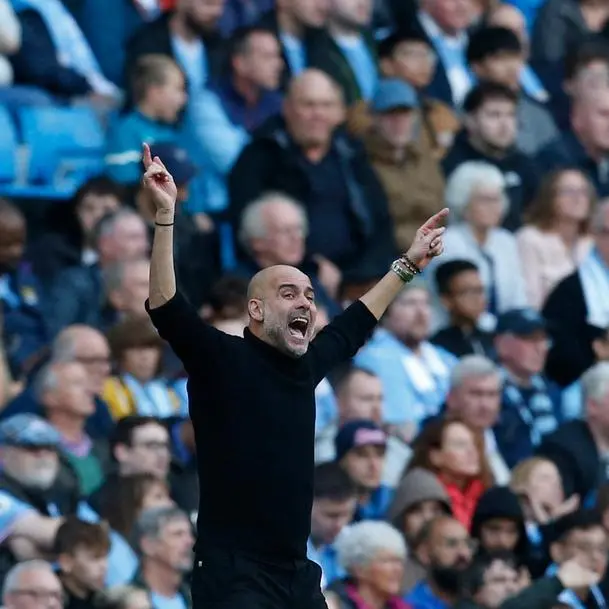 Guardiola praises Man City's resilience as Rodri sees red